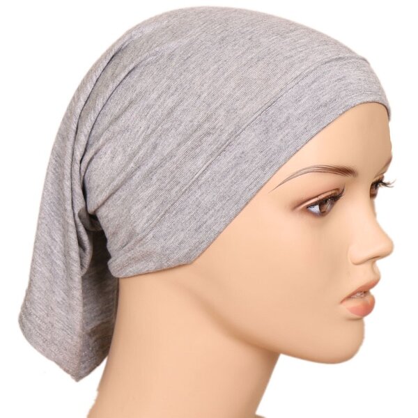Muslim Hat Manufacturer - Wholesale Monochrome Malaysian Bottom Fashion High Elastic Mercerized Cotton Silk Cotton