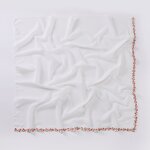 Scarf Manufacturer - New Chiffon Small Flower Lace Beaded Malaysia Headband Shawl Women's Square Hijab