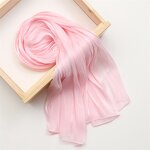 Scarf Manufacturer - Wholesale Women's Ethnic Style Plain Polyester Shawls Satin for Women