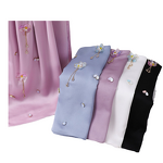 Chiffon Scarf Manufacturer - New Polyester Bubble Hand-sewn Rhinestone Floral Four Seasons Chinese Style Dot Diamond Hui Malaysia