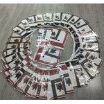 Head Scarf Manufacturer - Ethnic Woolen Pashmina Keffiyeh Embroidered Border Omani Masar Prayer for Men