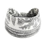 Sports Hairband Manufacturer - Floral Bohemian Printed with Anti Sweat Elasticity for Women