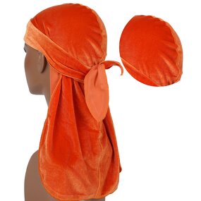 Doo Rag Bonnet Manufacturer - FUBU Unisex Korea Velvet Durag Sleep Matching Multifunction for Adults