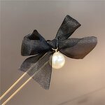 Hairpins Manufacturer - Women's Alloy U-Shaped Simulated Pearl Bridal Sweet Barrette Clips