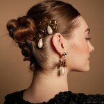 Hair Clip Manufacturer - Waterproof Metal Stainless Steel Bow Heart Pearl Flower for Women Girl Gift