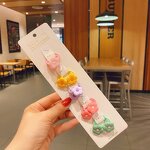 Hair Rope Manufacturer - Cute Cartoon Decoration Children's Ten-piece Girl Elastic Thumb Rubber Band Hair Tie