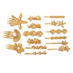 Hair Clips Manufacturer - Waterproof Gold Plated Stainless Steel Pearl Duckbill Clip for Women