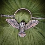 Alloy Hairpin Manufacturer - Gothic Retro Exaggerated Owl Nordic Viking Personalized Hair Bands for Women
