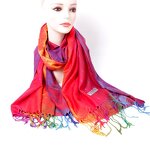 Hijab Scarves Manufacturer - Best Selling Women Ladies Turkish Jacquard Paisley Cashmere Cotton Pashmina Kashmiri
