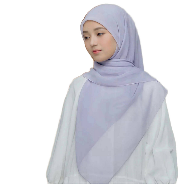 Scarf Manufacturer - Wholesale Women's Ethnic Style Plain Polyester Shawls Satin for Women