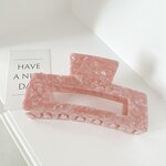 Hair Claw Clip Manufacturer - Hot Sale Acetate High Quality Smooth Large Jumbo Rectangle for Girls Women