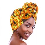 Turban Headwrap Manufacturer - African Style Ethnic Bandanas Top Knotted Headscarf for Women