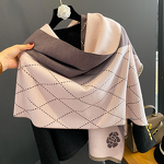 Square Scarf Manufacturer - 2023 Little for Style Camellia Imitation Cashmere Women Winter Korean Version Versatile Elegant