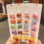 Hair Band Manufacturer - Korean Cartoon Girl Cute Cartoon Fruit Ring for Kids