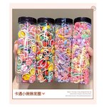 Rubber Hair Ties Manufacturer - 2025 Hot Selling Children's Cute Candy Color Small Mini Set Soft for Women Children Girls