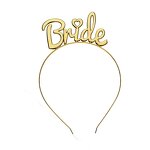 Sash Headband Manufacturer - with Crown Tiara Hot Stamping Print for Bridal Shower Bachelorette Party