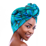 Headscarf Hat Manufacturer - African Print Braided Ball Ethnic Summer Polyester Canvas JDT-41A-1