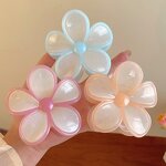 Hair Claw Clip Manufacturer - 2025 Spring Summer New Product Flower Sweet for Women