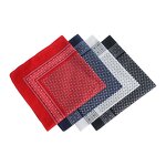 Bandana Manufacturer - Polka Dot Soft Cotton Red Men Classic Polka Dots Neck Tube 100% Cotton Multi Purpose Gift Set