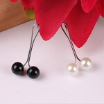 Hijab Scarf Clip Manufacturer - Latest Design Wholesale Factory Price Pearl U Brooch for Muslim