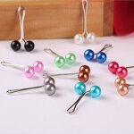 Hijab Scarf Clip Manufacturer - Latest Design Wholesale Factory Price Pearl U Brooch for Muslim