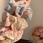 Scrunchies Manufacturer - Wholesale New Fashion Large Floral Print Satin and Silk Fabric for Girls