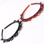 Hairband Clip Manufacturer - Bangs Non-slip Double Layer Twist Plait DIY Braiding Styling Tool