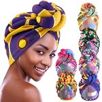 Turban Headwrap Manufacturer - African Style Ethnic Bandanas Top Knotted Headscarf for Women