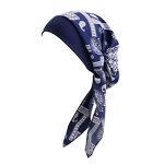 Head Wrap Manufacturer - Fashion Elastic Band Hijab Muslim Pre-tied Scarf Turban for Female