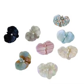 Hair Clip Manufacturer - Korean Style Elegant Vinegar Texture Butterfly Orchid Duckbill Clip Niche Bangs