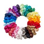Hair Scrunchies Manufacturer - Hot Sale Fabric Available Fashionable Wholesale Hair Ties for Girls Women