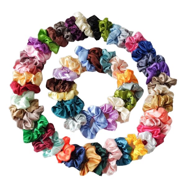 Hair Scrunchies Manufacturer - Hot Sale Fabric Available Fashionable Wholesale Hair Ties for Girls Women