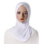 Hijab Muslim Scarf Manufacturer - High Quality Silk Cotton Head Cover Solid Color for Women