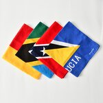Bandanas Manufacturer - Wholesale Square Fabric Print Caribbean Country Flag Jamaica Haiti for Cycling Adults