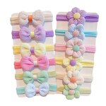 Elastic Hair Bands Manufacturer - Wholesale Fashion Cute Flowers Bow for Women