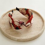 Women's Headband Manufacturer - New Style Stylish Classic Boho Satin with Alloy