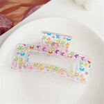 Hair Claw Clip Manufacturer - Summer Fresh Transparent Printed Fruit for Girls Women