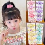 Fabric Hair Ties Manufacturer - Wholesale Cute Little Girl Princess Baby Flower Bow Children's Elastic for Women