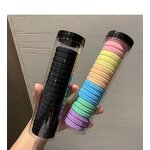 Hair Ties Manufacturer - Ladies Sweet Ponytail Holder Polyester Elastic Hair Band Hair Rope for Women