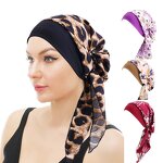 Head Wrap Manufacturer - Fashion Elastic Band Hijab Muslim Pre-tied Scarf Turban for Female