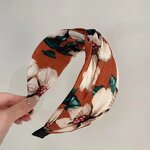 Women's Headband Manufacturer - New Style Stylish Classic Boho Satin with Alloy