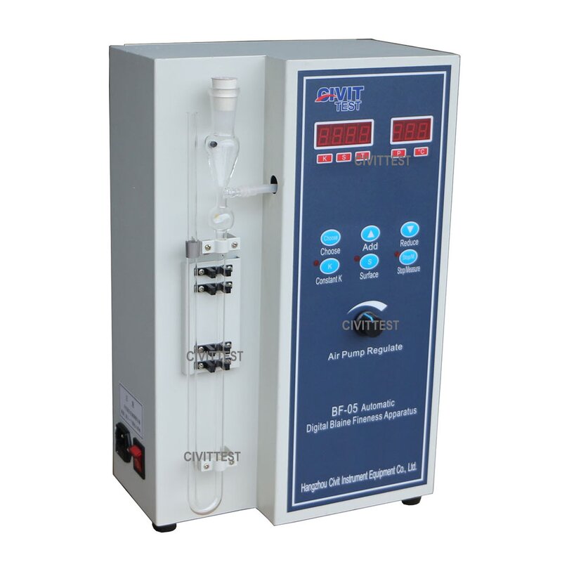 Cement Air Permeability Tester Manufacturer - Digital Blaine Fineness Apparatus