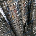 Test Sieve Manufacturer - 200mm Wire Mesh Perforated Metal Plate Cement Concrete Asphalt Laboratory Brass