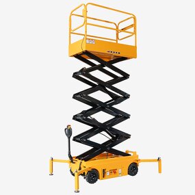 Portable Scissors Lift Manufacturer - JIALITE EFT3060 Ultra-High 6M Mobile Aerial Work Truck Electric Scissor-Type
