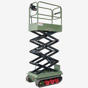 Custom Self-Leveling Tracked Scissor Lift Manufacturer - JIALITE 4M Fully Self-Propelled Hydraulic Aerial Work Platform