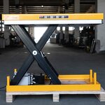 Hydraulic Electric Scissor Lift Work Platform Manufacturer - HW1002 1T 1600*1000MM Hot Sale 1Ton Lift Tables