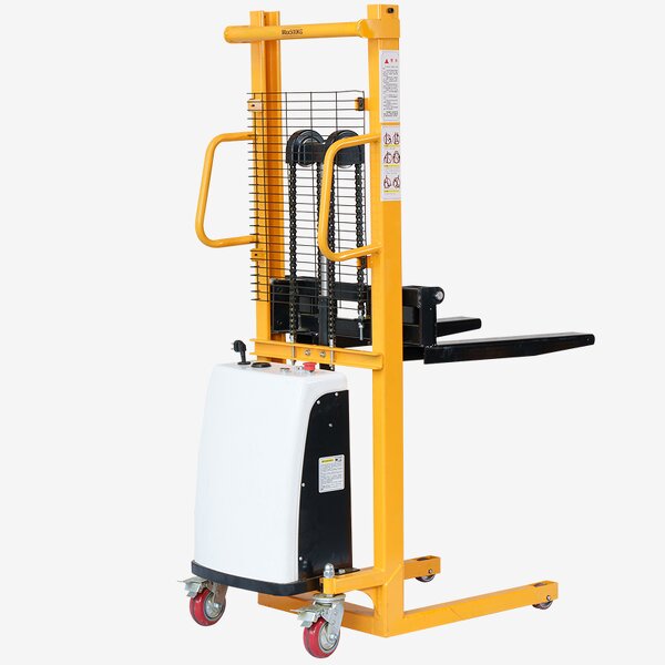 Electric Forklift Manufacturer - JIALITE EPJ5170 1.7M 500kg Capacity Platform Stacker Two-Stage Mast Lead-Acid Battery