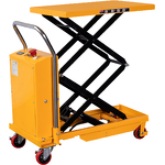 Semi-Mobile Electric Scissor Lift Table Manufacturer - JIALITE 500KG 1.5M Portable Car Scissors Lift
