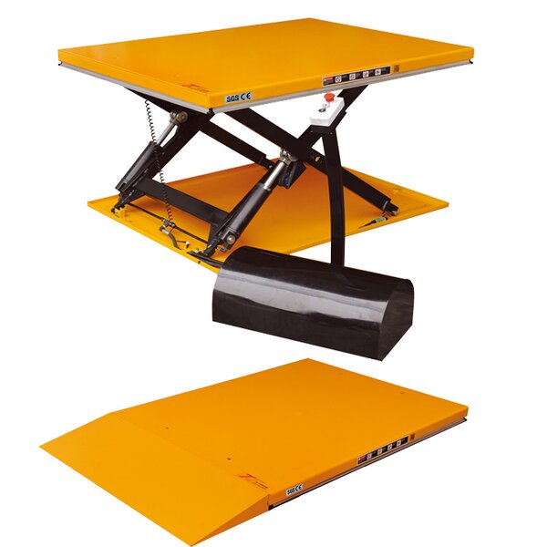 Electric Platform Lift Table Manufacturer - HD1002 1T 0.86M 1600x1140MM Scissors Chain Pallet Lifter for Hotels Restaurants Retail
