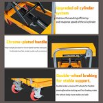 Manual Scissor Lift Table Manufacturer - 150 KG Hydraulic Table Lifter